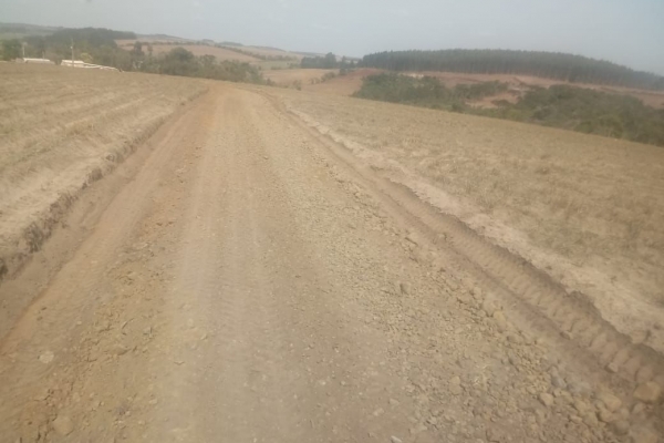Manutenção de estradas rurais – Lustosa Arroio Grande