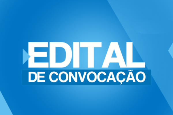 EDITAL DE CONVOCAÇÃO N.º 033/2019