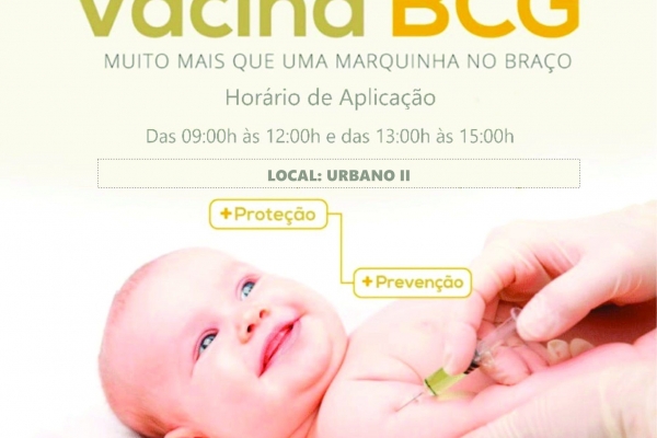 DIA DA VACINA BCG. 01/12