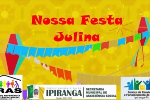 SCFV REALIZOU FESTA JUNINA DA TERCEIRA IDADE