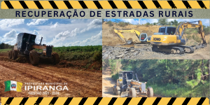 Manutenção de estradas rurais – Localidade de Barracas