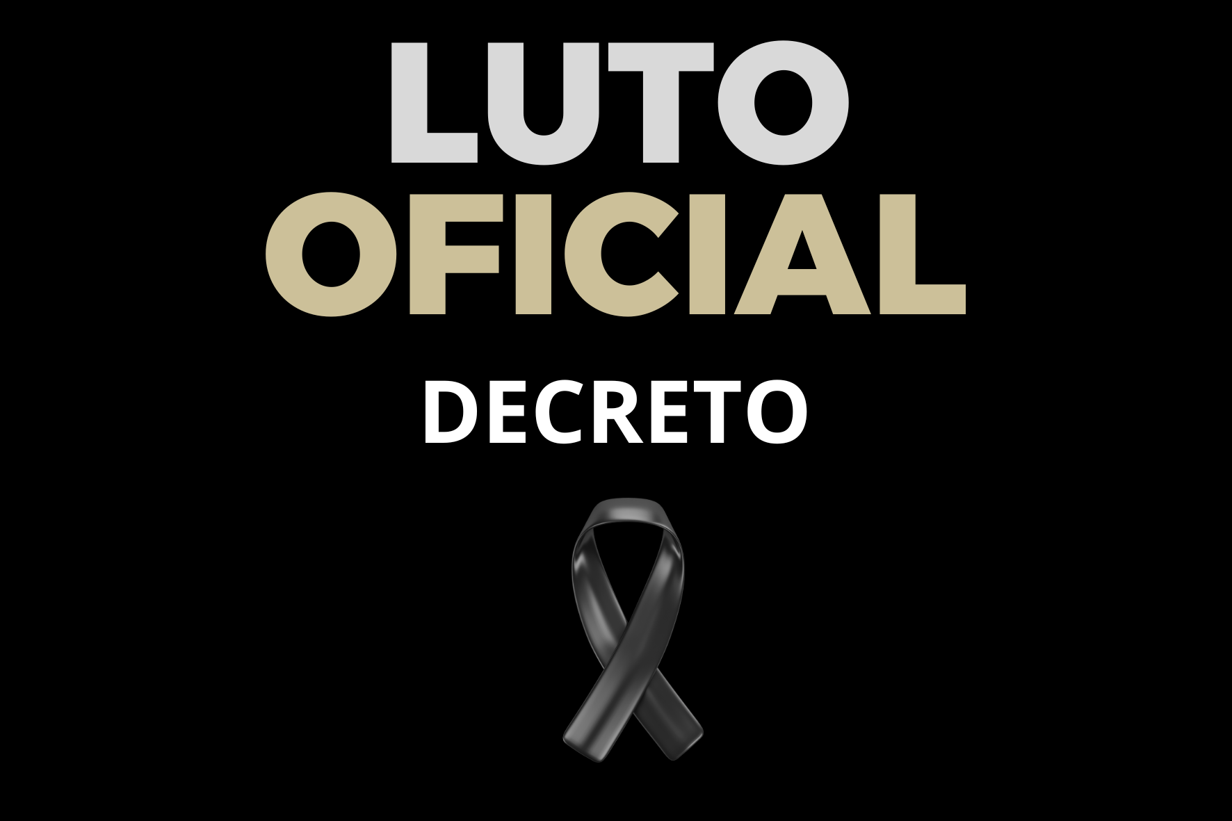 LUTO OFICIAL NO MUNICÍPIO – DECRETO Nº 78/2024