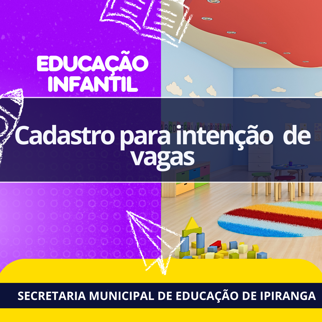 DOCUMENTOS PARA REALIZAÇÃO DO CADASTRO PARA INTENÇÃO DE VAGA